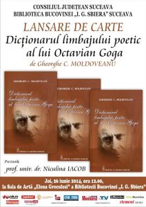 Dicționarul Limbajului Poetic al lui Octavian GOGA