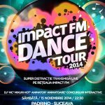 Afis IMPACT DANCE TOUR 2014  SUCEAVA