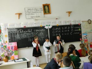 3. Concurs tematic HRISTOS A ÎNVIAT !  - clasele a IV-a A, B și C