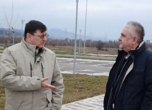 Tiberius Brădățan în dialog cu Iulius Dumitru, administrator general Parcul Industrial “Bistrița Sud”