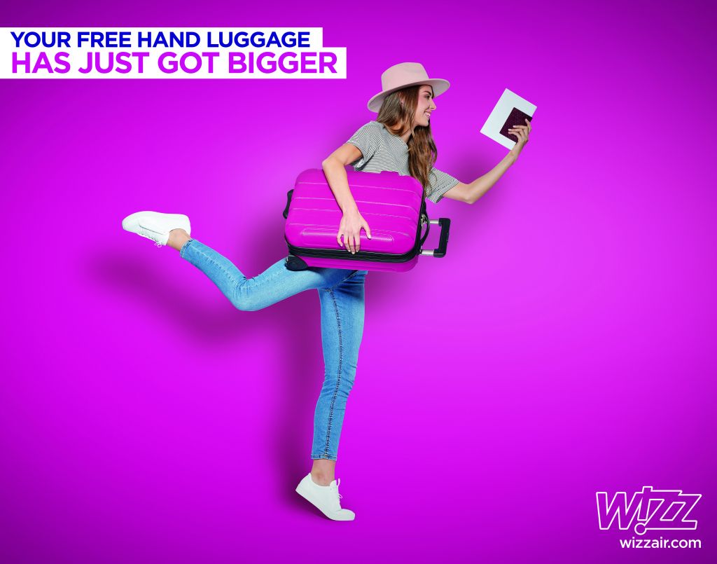 Wizz Air a introdus noua politică de bagaje