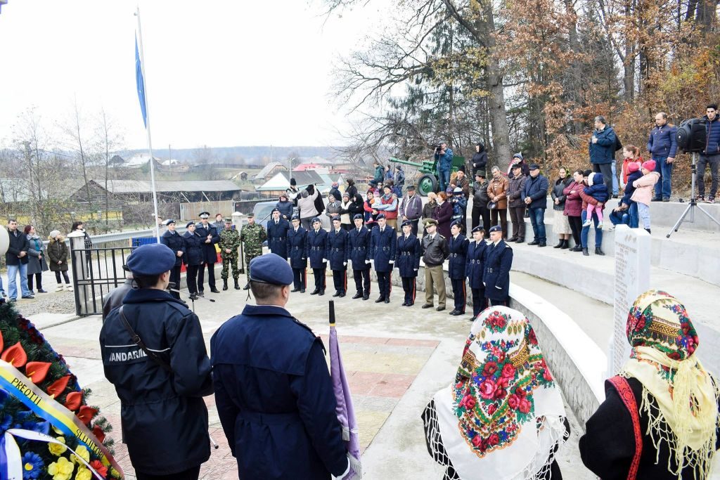 Slujbă de comemorare a sublocotenentului Ioan Grosaru, oficiată de Ziua Veteranilor