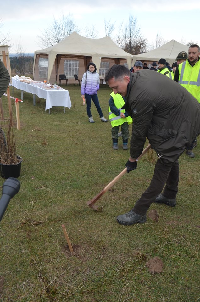 S-a dat startul proiectului „Pădurea de Mâine”, plantându-se 21 de mii de arbori 