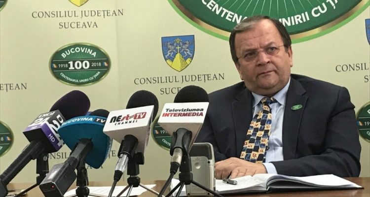 Gheorghe Flutur, președintele Consiliului Județean Suceava, s-a întâlnit, luni, 26 februarie, la Palatul Administrativ cu reprezentanții asociațiilor comunităților etnice din județul Suceava