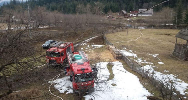 masini de pompieri interventie brodina