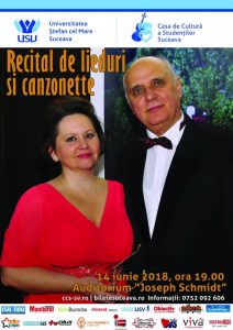 „Recital de lieduri şi canzonette” la USV